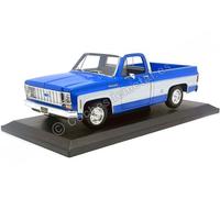 1974 Chevrolet C10 Pick Up Cheyenne Super Bleu/Blanc 1:18 Maisto 31467