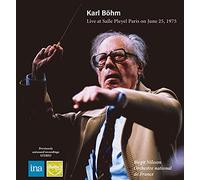 カール・ベーム・ライヴ・アット・サル・プレイエル・パリ 1975 (Karl Bohm Live at Salle Pleyel Paris 1975) [CD] [Import] [日本語帯・解説付き] [Live]