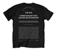 1975 the - T-Shirt # L Unisex Black # Abiior Wecome Welcome [Import]