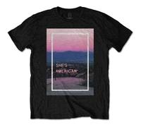 Rock Off Trade T-shirt 1975 - the She's American XXL Noir Unisexe