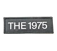 1975 - the - The 1975 Patch Band Logo Nouveau Officiel Noir Embroidered Woven Iron On Size One Size