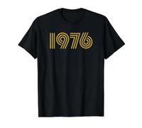 1976 - Année de Naissance - Anniversaire - Style Disco Vintage T-Shirt Graphique avec Valeur