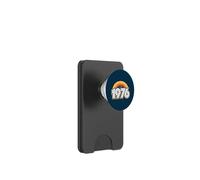 1976 Anniversaire Retro Sunrise PopSockets PopWallet pour MagSafe