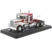 1977 Camion Tête Freightliner FLC120 64 T Argent/Rouge Décoré 1:43 IXO Models TR