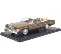 1977 Dodge Royal Monaco C Marron Métallisé/Beige 1:24 WhiteBox 124261