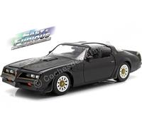 1977 Pontiac Firebird Trans Am Fast & Furious IV Noir 1:24 Jada Toys 30756/253203041