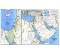 1978 Carte du Moyen-Orient