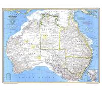 1979 Carte de l'Australie