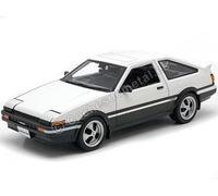 1979 Toyota Sprinter Trueno (AE86) "Initial D" Blanc/Noir 1:24 Maisto 32916