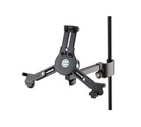 K&M Support pour tablette PC 19791 – Noir, plastique, pivotant et orientable