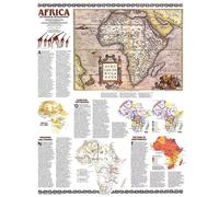 1980 Afrique, son développement politique (carte)