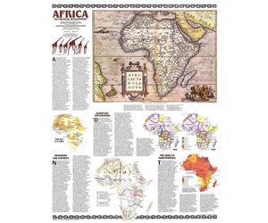 1980 Afrique, son développement politique (carte)