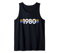 1980 Année De Naissance Cadeau 40ème Anniversaire 40 Ans Débardeur