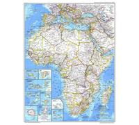 1980 Carte de l'Afrique
