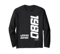 1980 édition limitée Design rétro Manche Longue