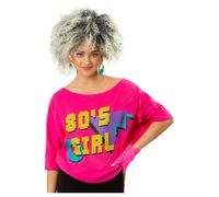 1980s T Shirt Femmes 80s Déguisement Néon Rewind Festival Hommes 80s Accessoire