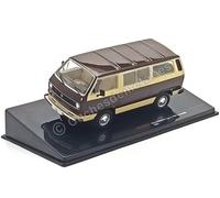 1981 Volkswagen VW T3 Caravelle Marron/Beige 1:43 IXO Models CLC573N