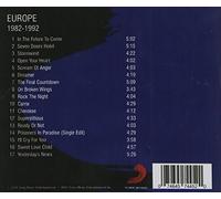 1982-1992 by Europe [Audio CD] NEUF
