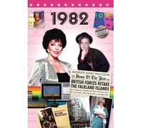 1982 Anniversary Gifts - 1982 DVD Film and 1982 Greeting Card