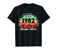 1982 Cadeau 40ème Anniversaire Vintage Edition Limitée T-Shirt