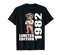 1982 édition limitée Ours Anniversaire 1982 Vintage 1982 rétro T-Shirt