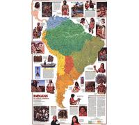 1982 Indiens d'Amérique du Sud (carte)