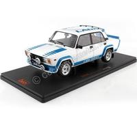 1983 Lada VAZ 2105 VFTS Blanc/Bleu 1:18 IXO Models 18CMC144.22