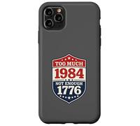 1984 Dystopian Reference Anti Tyrannie Freedom Loving Coque pour iPhone 11 Pro Max
