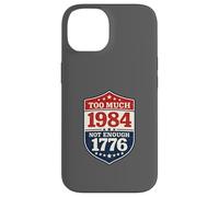 1984 Dystopian Reference Anti Tyrannie Freedom Loving Coque pour iPhone 14