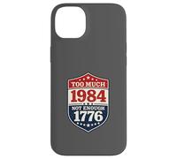 1984 Dystopian Reference Anti Tyrannie Freedom Loving Coque pour iPhone 14 Plus