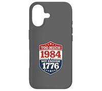 1984 Dystopian Reference Anti Tyrannie Freedom Loving Coque pour iPhone 17