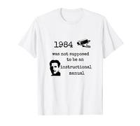 1984 pas un manuel d'instructions - thème de livres d'Orwell T-Shirt
