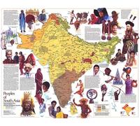 1984 Peuples d'Asie du Sud (carte)
