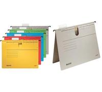 [19843085-3] LEITZ Lot de 3 5 x ALPHA Hängehefter, A4, kaufmännische Heftung,...