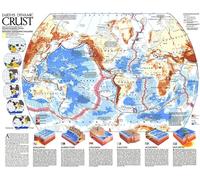 1985 Carte de la croûte dynamique de la Terre