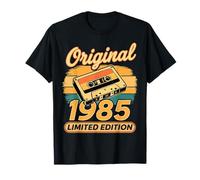 1985 Édition limitée 40e anniversaire Vintage Vibe cassette T-Shirt