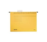 [19853015] LEITZ Lot de 5 dossiers suspendus en carton Alpha Jaune