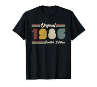 1986 Années 80 Anniversaire Cadeau Accessoires T-Shirt Retro Original 1986 Edition Limitée Unisex Adulte Multicolore S