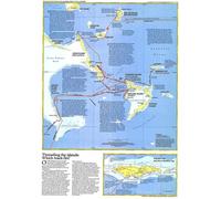 1986 Carte de l'enfilage des îles