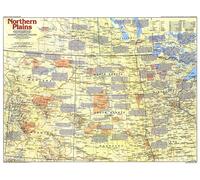 1986 Carte des Plaines du Nord Côté 1