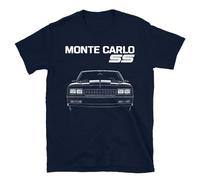 1986 Chevy Monte Carlo SS Muscle Car T-Shirt Vintage Classic Auto Tee Retro Gift