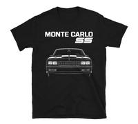 1986 Chevy Monte Carlo SS Muscle Car T-Shirt Vintage Classic Auto Tee Retro Gift