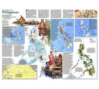 1986 Histoire des Philippines (carte)