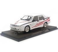 1987 Alfa Romeo 75 Turbo Evoluzione Blanc Décoré 1:18 MC Group 18430