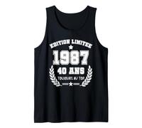 1987 Édition Limitée 40 Ans Toujours Au Top Anniversaire Débardeur