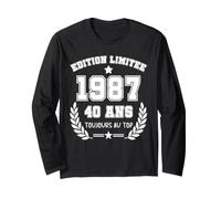 1987 Édition Limitée 40 Ans Toujours Au Top Anniversaire Manche Longue