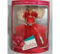 1988 HAPPY HOLIDAYS BARBIE - 1ER DE LA S?RIE ? COLLECTIONNER par Mattel