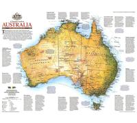 1988 Les voyageurs regardent la carte de l'Australie