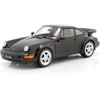 1988 Porsche 911 (964) Turbo Coupe "Bad Boys" Negro 1:18 Welly 18026