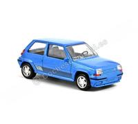 1988 Renault SuperCinq GT Turbo Ph II Bleu Métallisé 1:43 Norev Jet-Car 510540